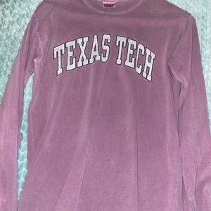 Texas Tech long sleeve tee